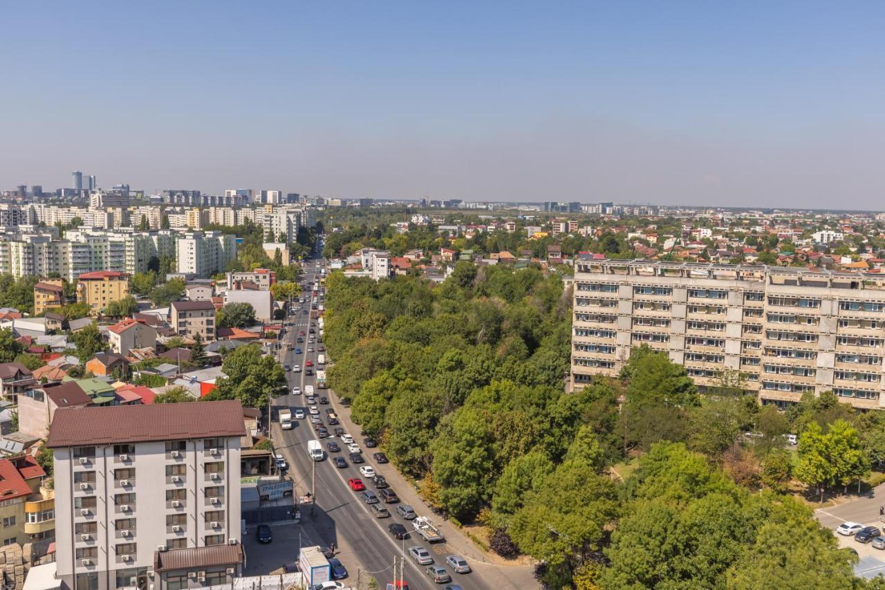 Aparthotel Sir Fundeni Tower Bucarest Exterior foto